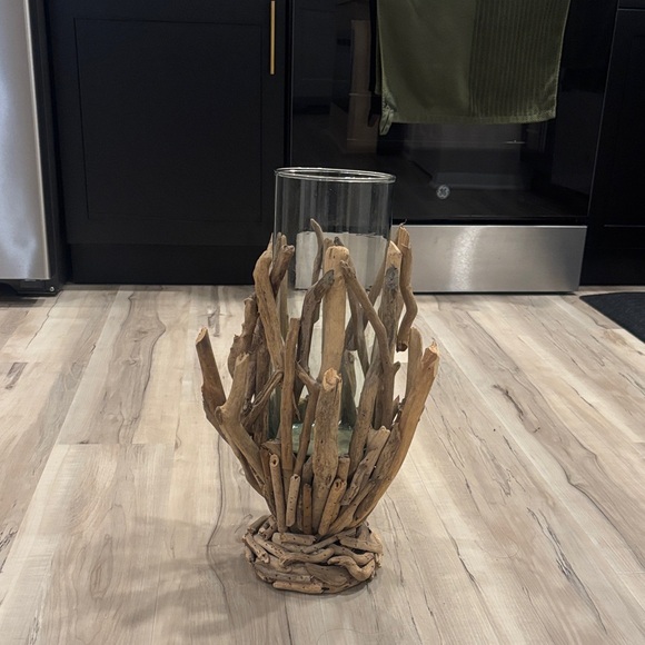 Driftwood Glass Vase - Picture 3 of 10